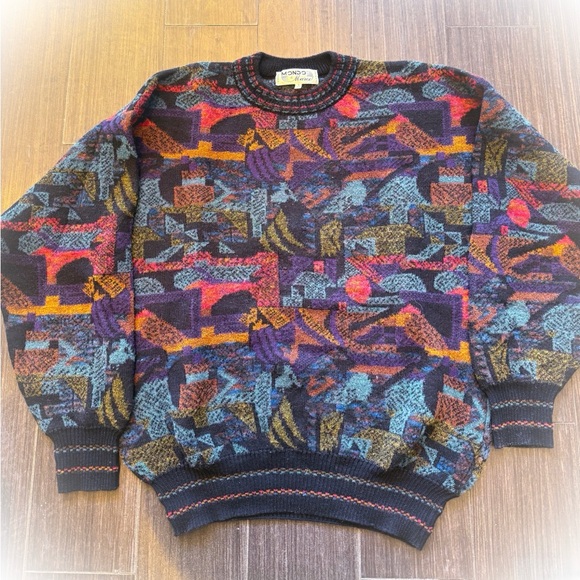 Vintage Mondo di Marco Multicolor Crewneck Sweater